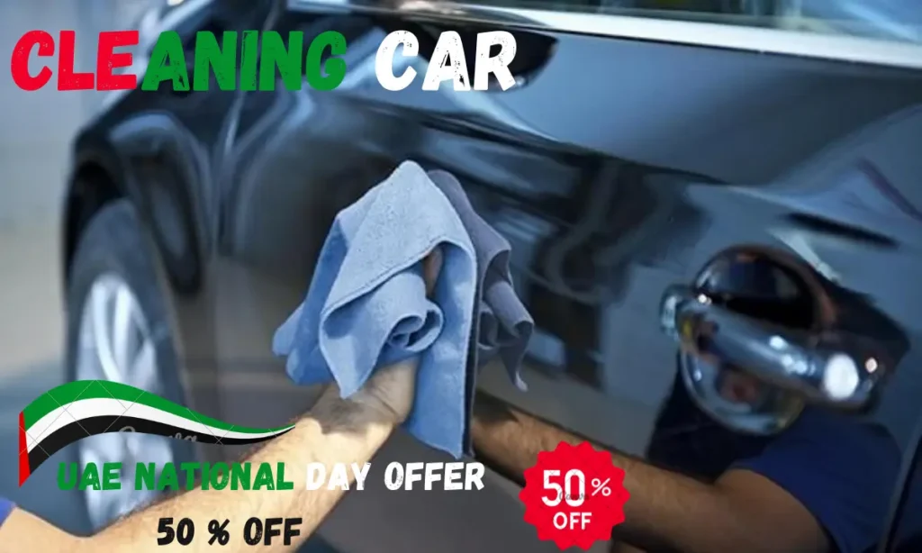 cleaning car